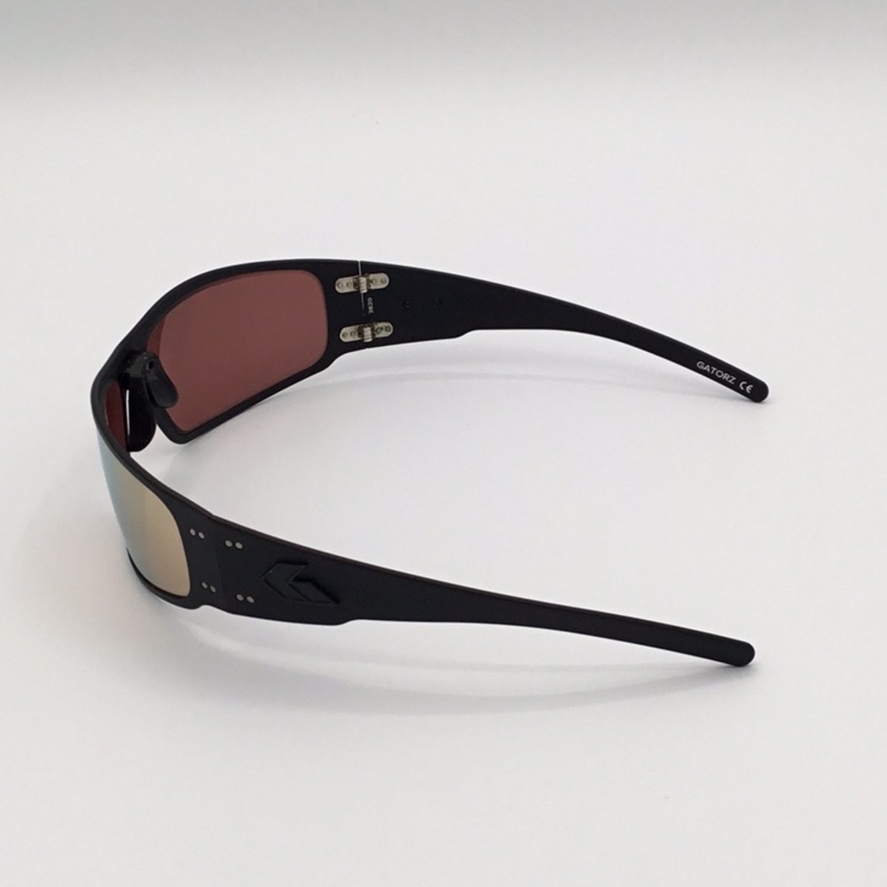 Gatorz Magnum Gold Mirrored Polarized Sunglasses - Picture 5 of 8